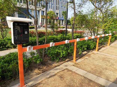 小區(qū)內(nèi)投放電動車充電站圖